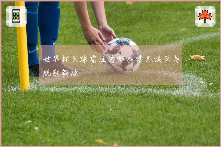 世界杯买球需注意哪些常见误区与规则解读